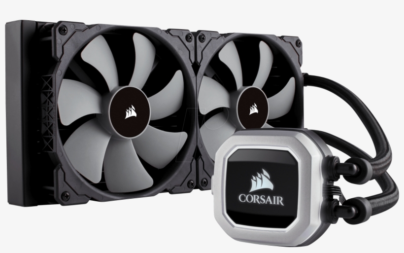 Corsair Hydro Series H150i Pro Rgb 280 Water Cooling - Corsair H115i Pro Rgb, transparent png download