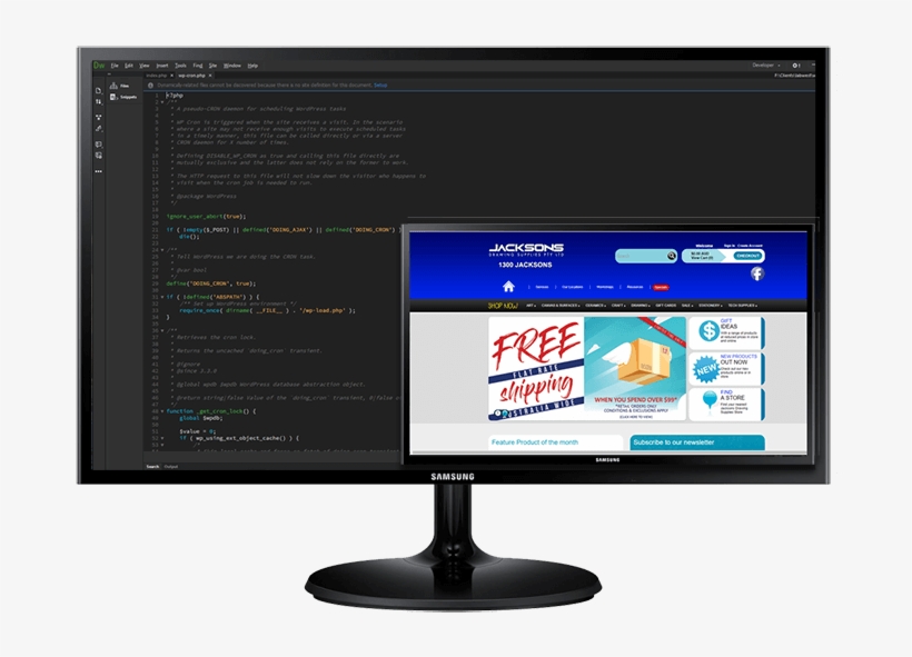 Web Design - Computer Monitor, transparent png download