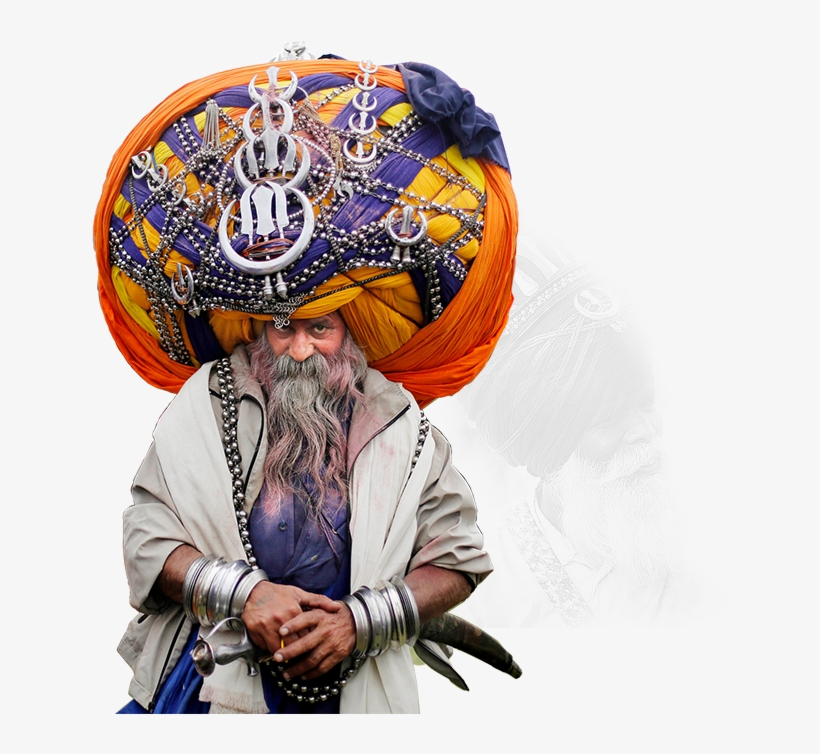 There Are Multiple Other Organizations And Groups As - Sikh With Huge Turban, transparent png download