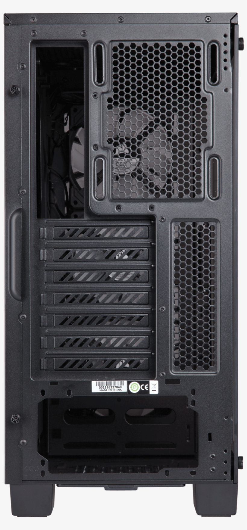 Corsair Crystal 460x Rgb - Corsair Crystal 460x Back, transparent png download