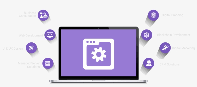 Web Development & Digital Marketing Solutions, transparent png download