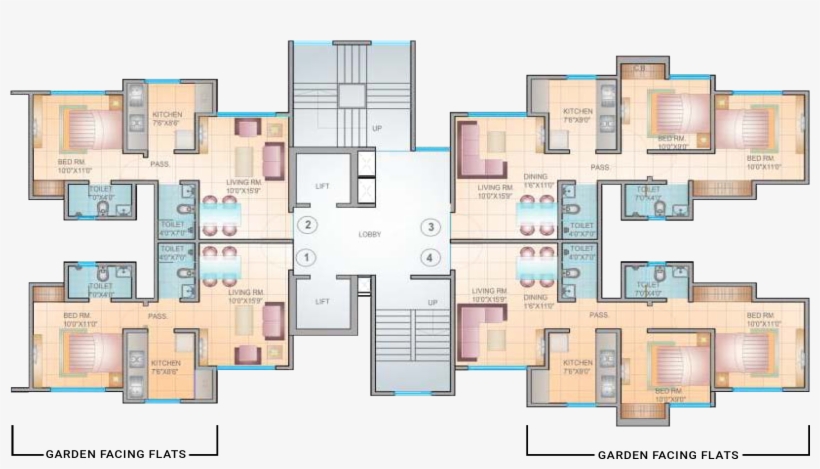 Floor - Floor Plan, transparent png download