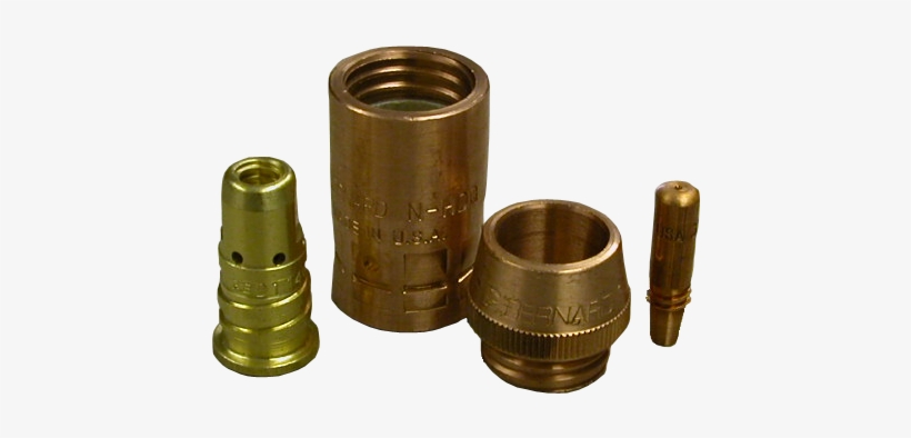 New Quik Tip Hd Series Mig Gun Nozzles Minimize Changeovers, - Brass, transparent png download