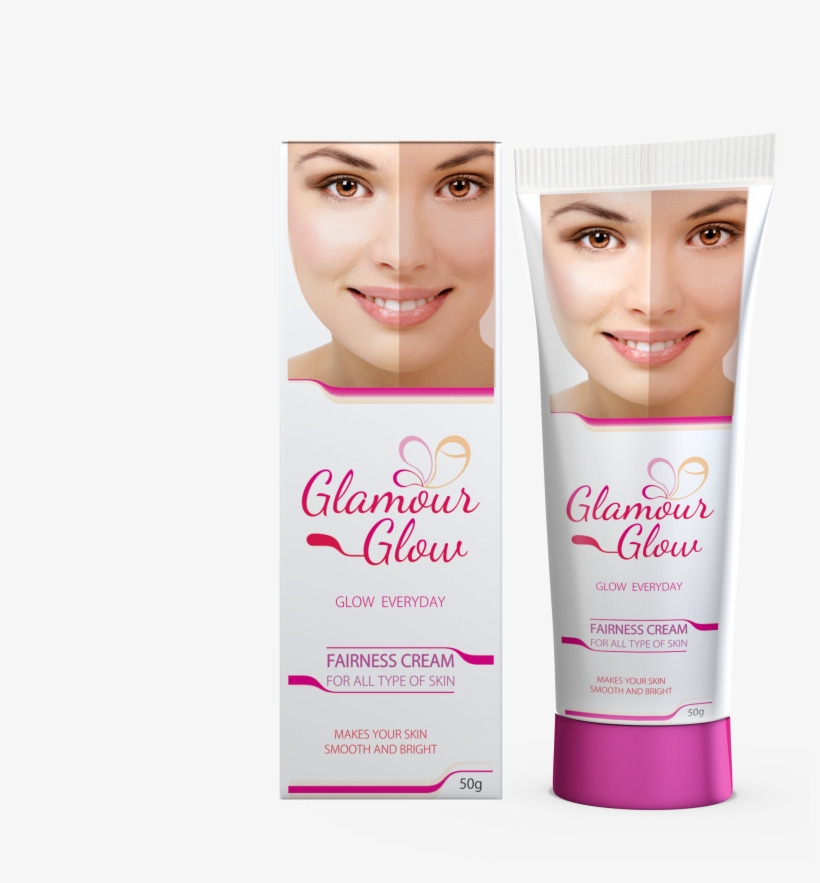 Glamour Glow Fairness Cream - Glamour Glow Fair Cream, transparent png download
