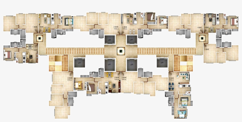 Amenities - Thane Residential Projects Plans, transparent png download