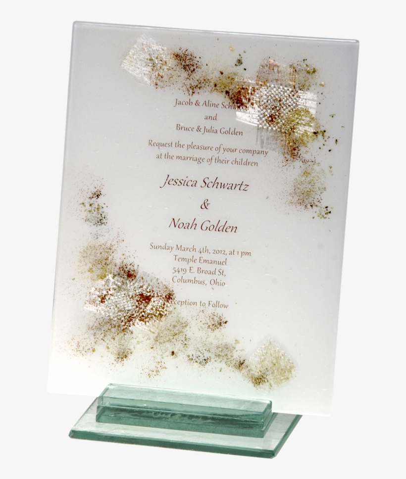 Custom Wedding, Bar Mitzvah & Bat Mitzvah Invitation, transparent png download