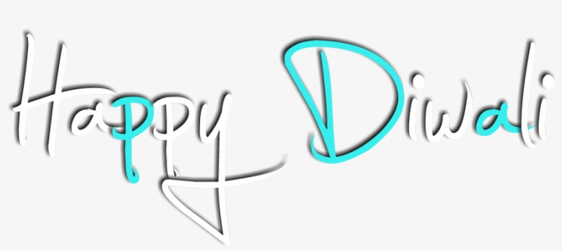 Happy Diwali Png For All Editors - Calligraphy, transparent png download