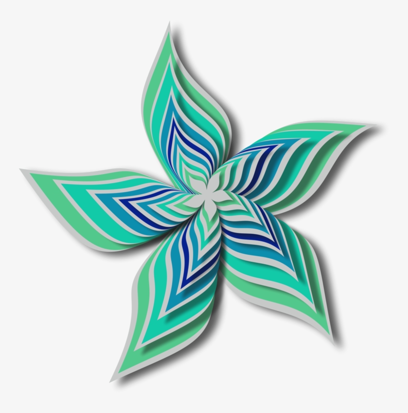 Abstract Art Drawing Line Art Floral Design - Emblem, transparent png download