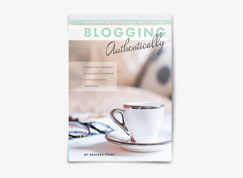 Blogging Authentically Front Cover, transparent png download