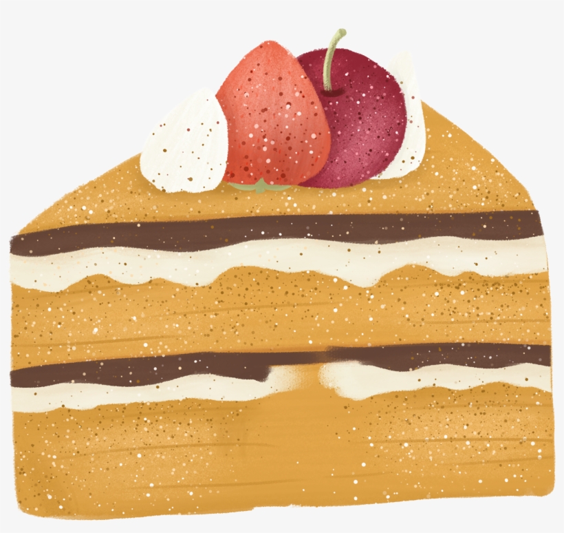 Cartoon Hand Drawn Gourmet Food Png And Psd - Mont Blanc, transparent png download