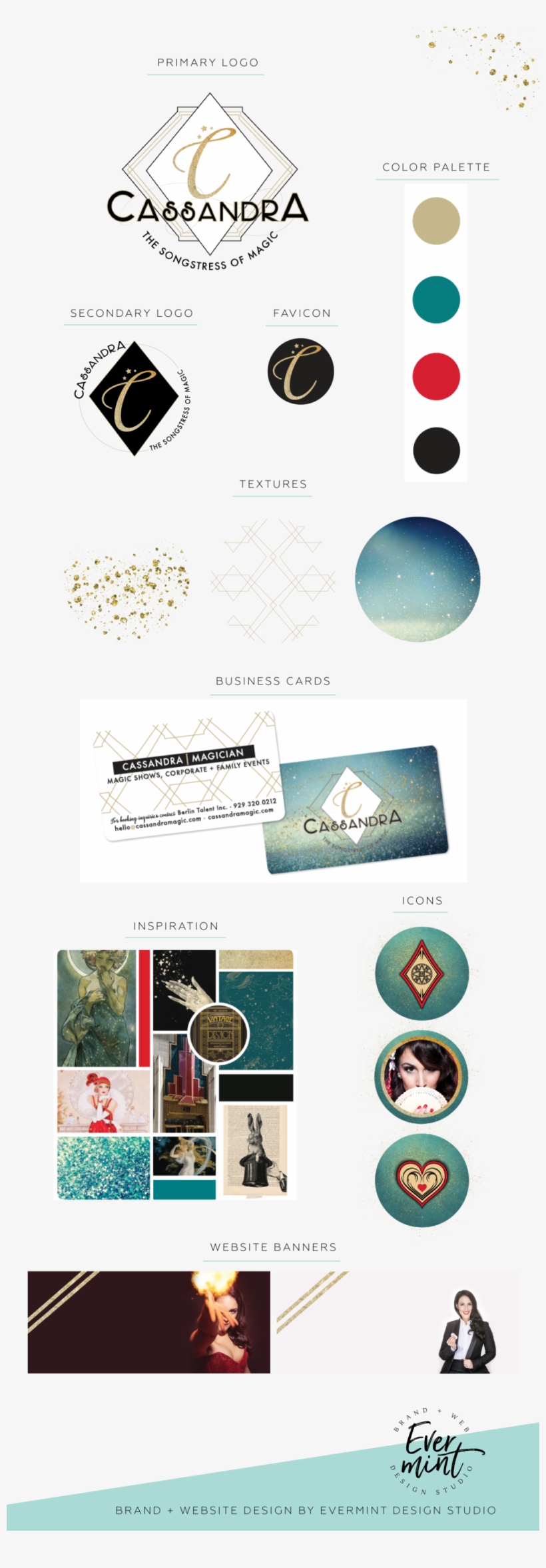 Cassandra Brandboard - Graphic Design, transparent png download