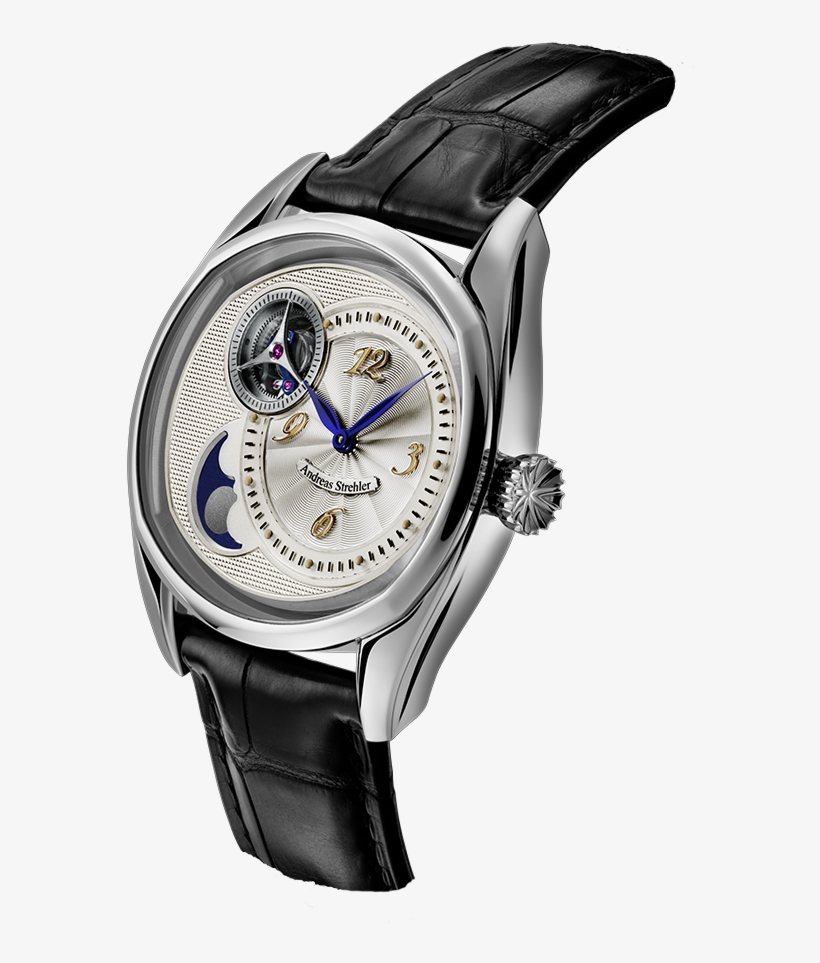 The Sauterelle À Lune Perpétuelle- Side - Andreas Strehler Watches Transparent, transparent png download