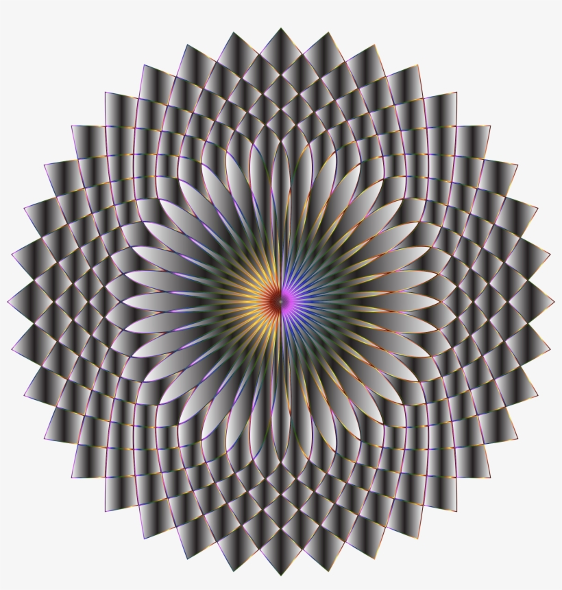 This Free Icons Png Design Of Prismatic Lotus Bloom, transparent png download