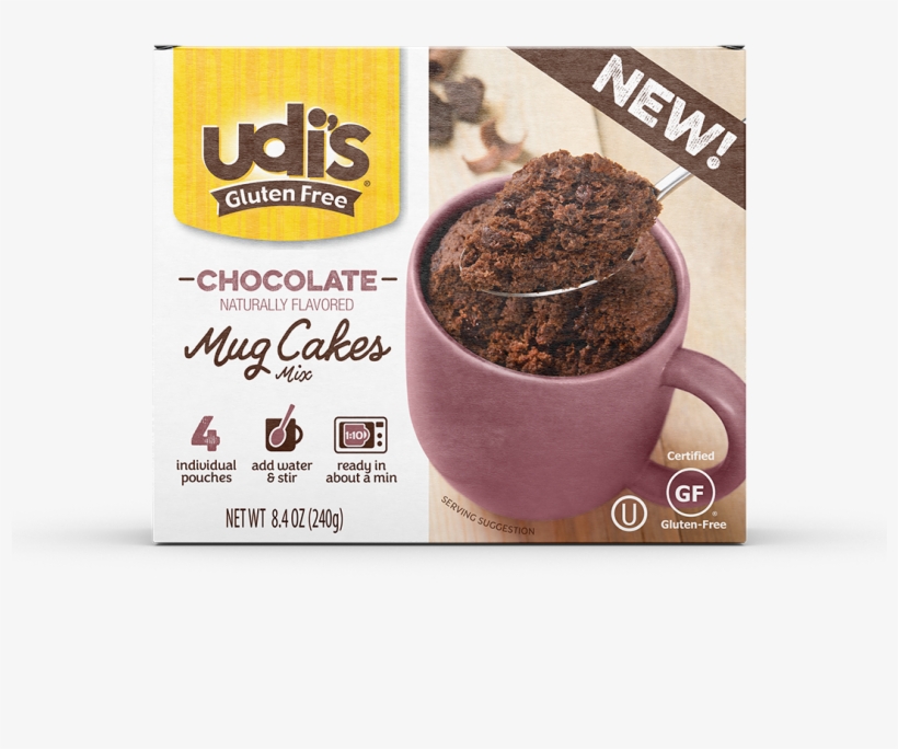 Udi Mugcakes-choclate - Udis Mug Cake, transparent png download
