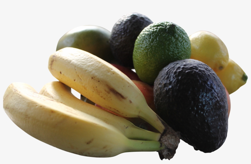 Unpeeled Mixed Fruits Png Image - Avocados, transparent png download