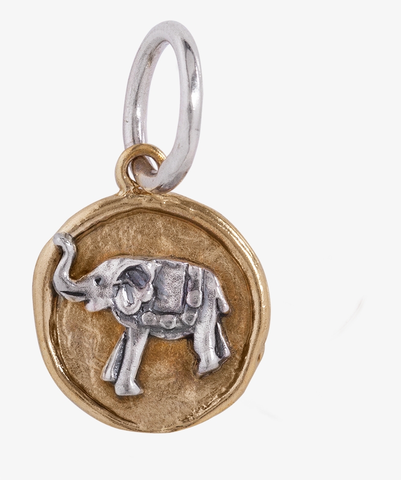Camp Elephant Charm - Locket, transparent png download