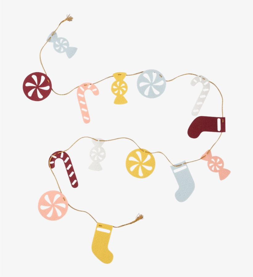 Felt Garland Sweets - Garland, transparent png download