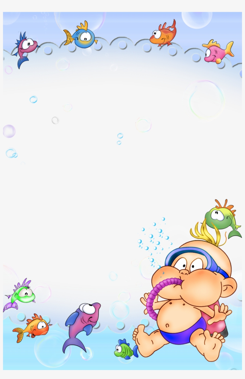 Sea Style Kids Transparent Png Photo Frame - Sea Kids Png, transparent png download