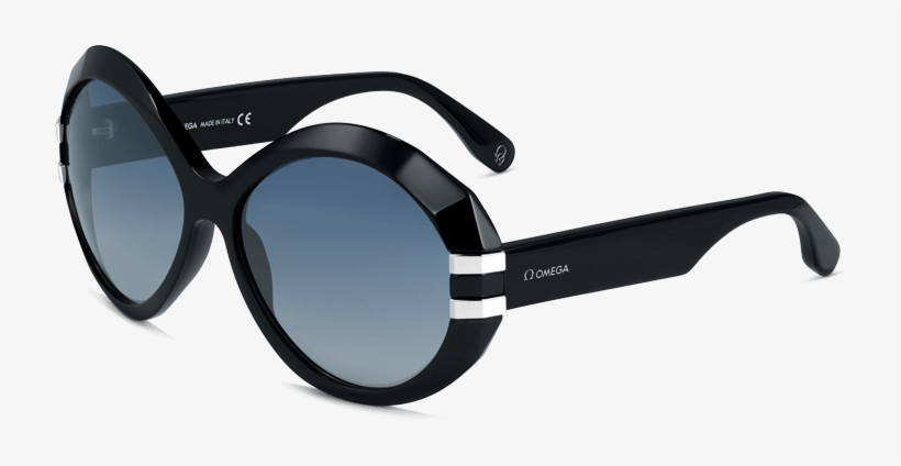 Omega Round Oversized Style Constellation S690zsba001px - Omega Sunglasses Price, transparent png download