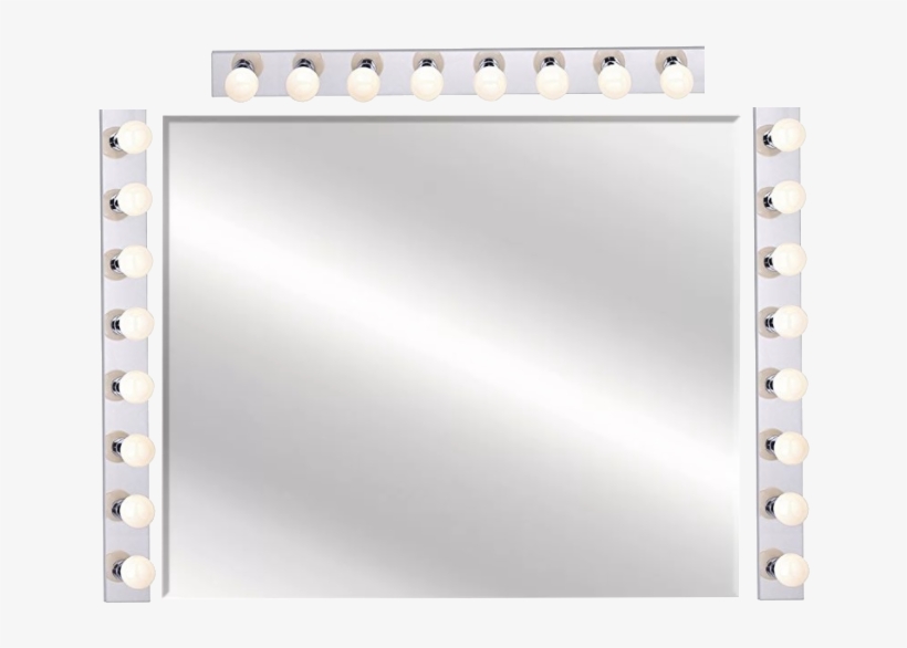 Makeup Vanity With Lights - Circle, transparent png download