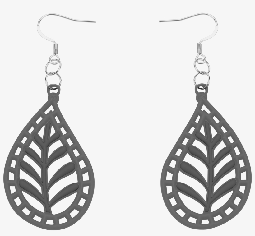 Black - Earring, transparent png download