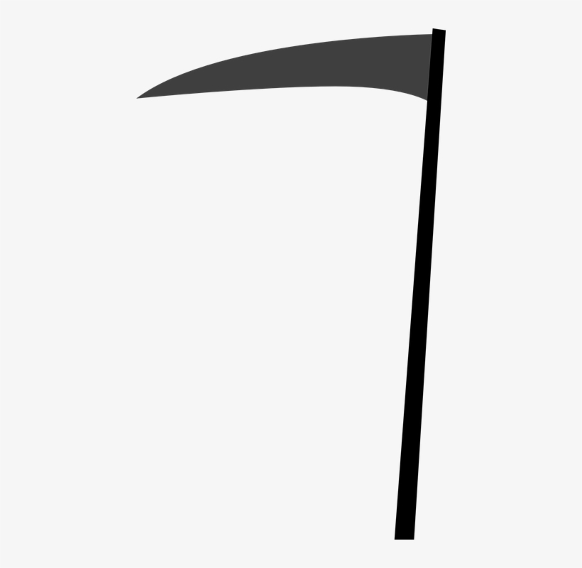 Scythe Blade Crops Cutting Fa - Foice Png, transparent png download