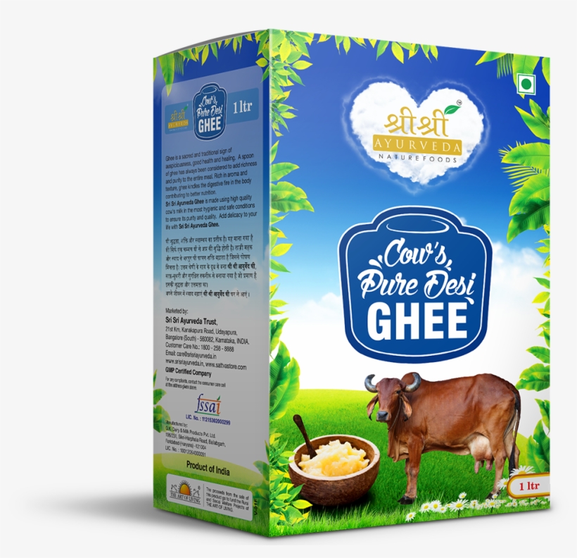 Sri Sri Ayurveda Ghee, transparent png download