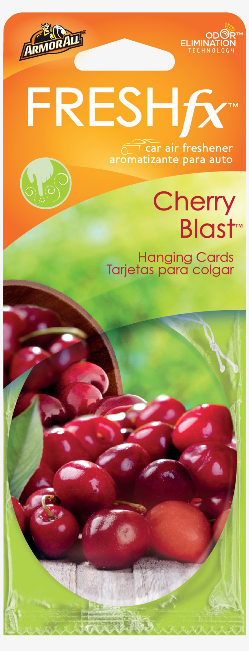 Armor All® Freshfx™ Car Air Freshener Hanging Card - روغن هسته آلبالو, transparent png download