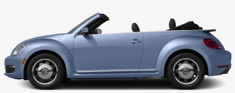 2016 Volkswagen Beetle Exterior Side View - 2015 Volkswagen Beetle, transparent png download