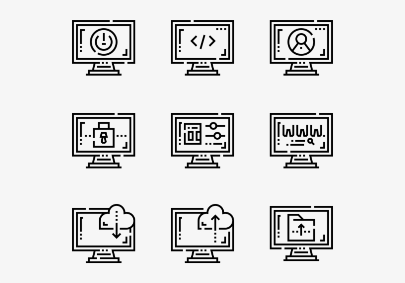 Computer Functions - Real Estate Icon Png, transparent png download