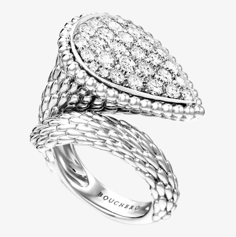 Drawn Ring Golden Ring - Boucheron Serpent Boheme Collection, transparent png download