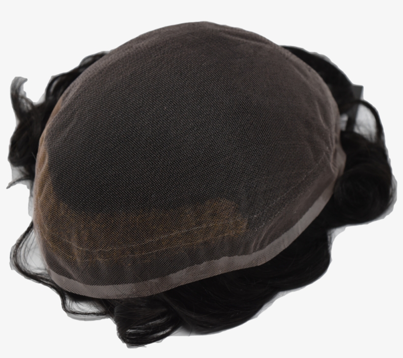 Toupee Hd105 8"x 10" French Lace For Men With Bleached - Lace Wig, transparent png download