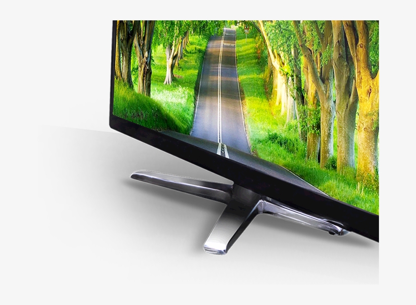 Adding To The Appeal Is The Solid Base That Makes The - Led-backlit Lcd Display, transparent png download