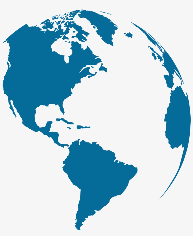 #9 Mundo Png 12503 Dzone - Linkwell 45x45cm 18" Dark Blue Nice World Map Cushion, transparent png download