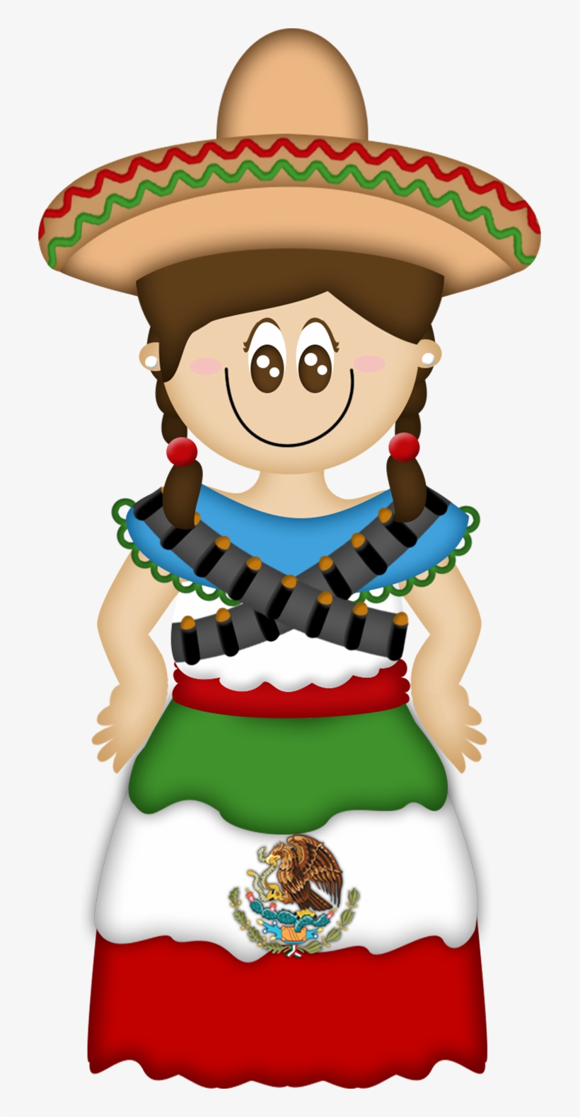 Clip Art Library Maracas Clipart Mexican Decoration - Dibujo Mexicana, transparent png download