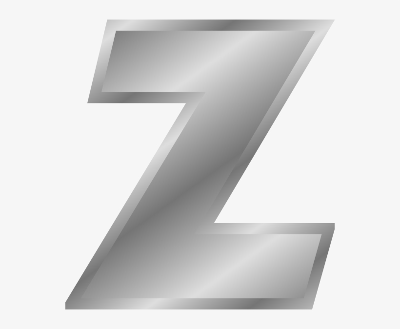 Small - Silver Png Letters, transparent png download