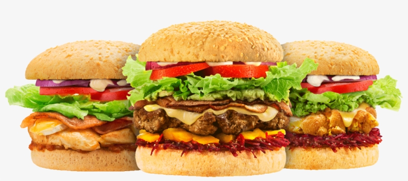 Fast Food Burger Png - Burger And Fries Png, transparent png download