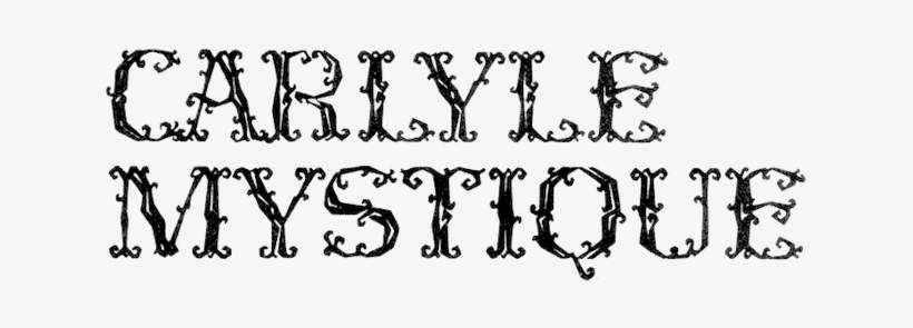 Carlyle Mystique - Calligraphy, transparent png download