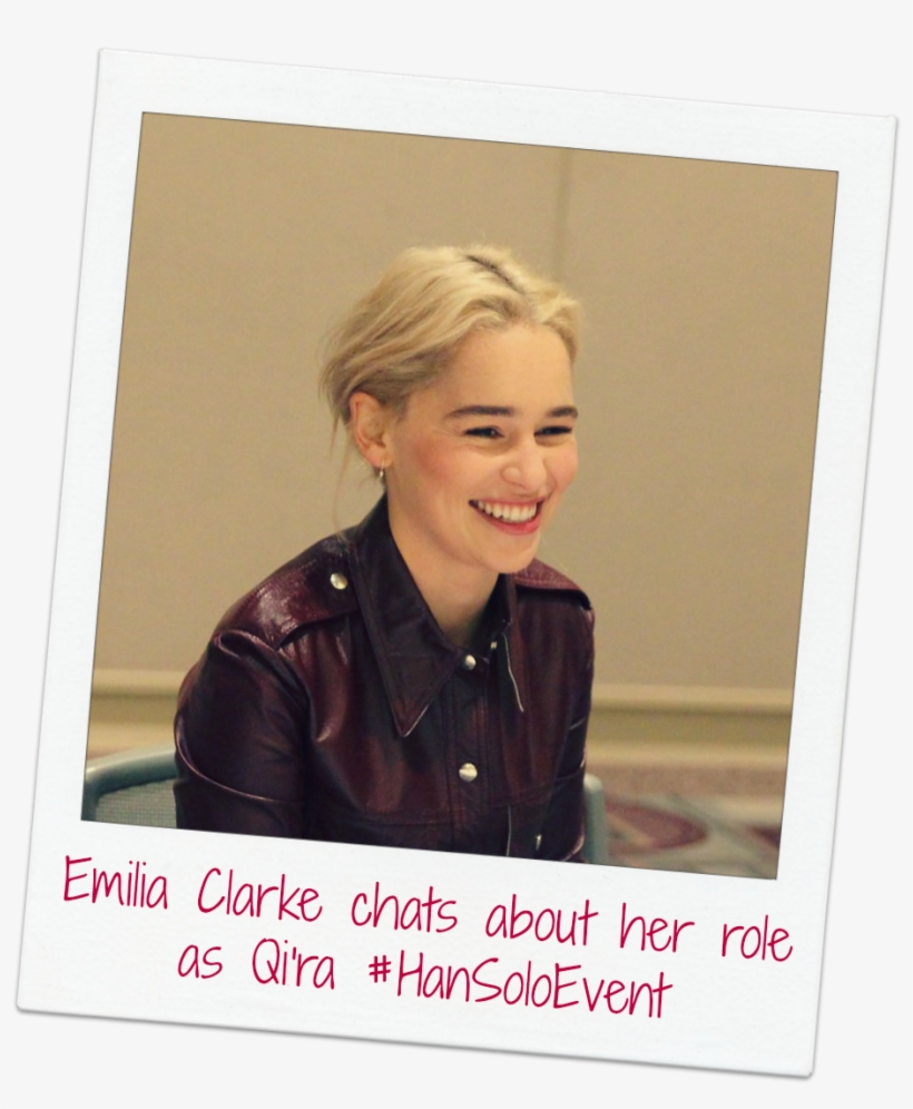 Emilia Clarke Qi'ra, transparent png download