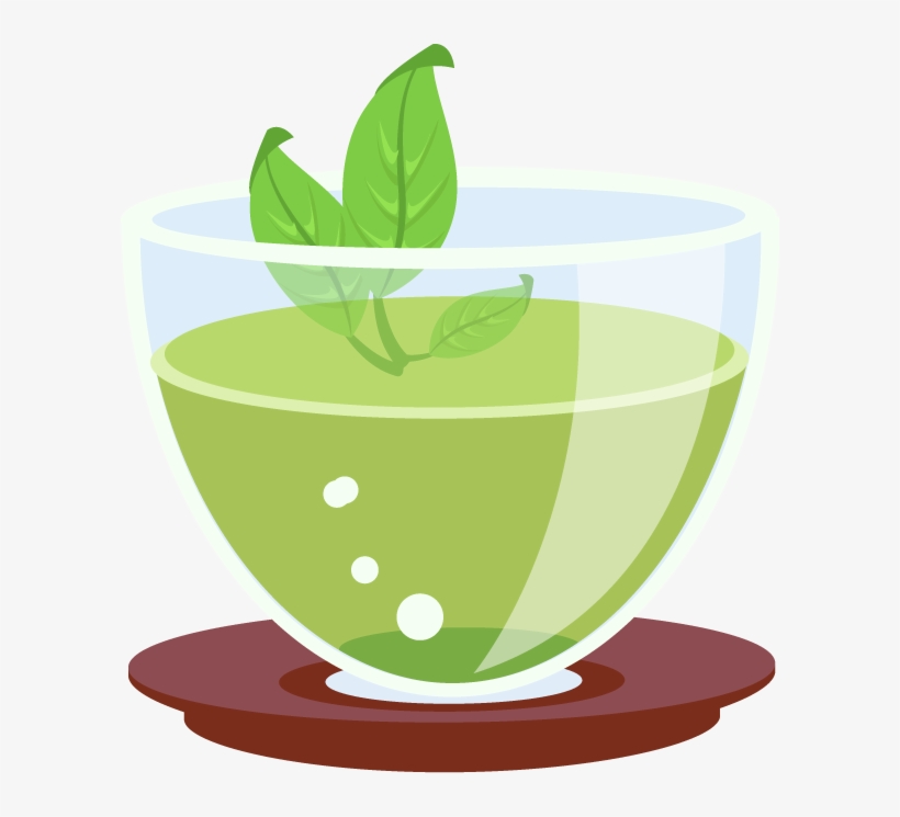 Royalty Free Library Collection Of Png High Quality - Green Tea Cup Clip Art Png, transparent png download