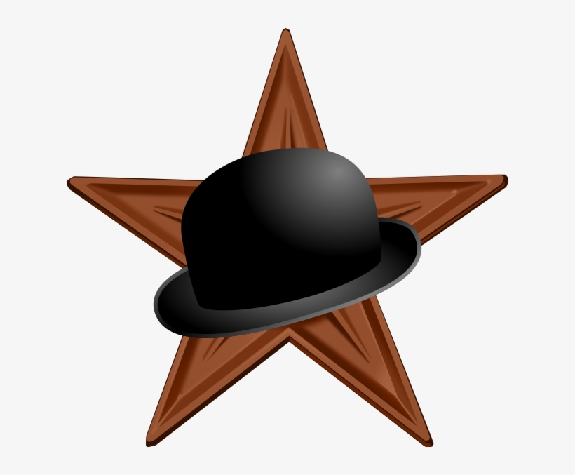 Bowler Hat Barnstar - Star Lgbt, transparent png download