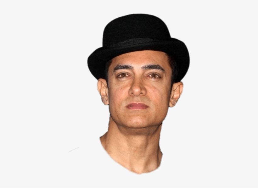 Aamir Khan With Hat Png - Aamir Khan Png, transparent png download