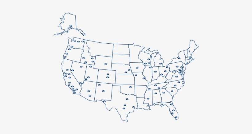 A Map Of The Mainland U - Brigham Young University, transparent png download
