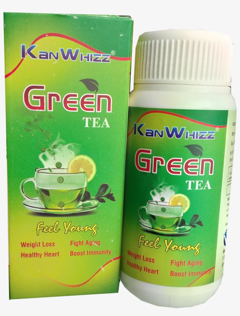 Picture Of Kanwhizz Green Tea - Green Tea, transparent png download