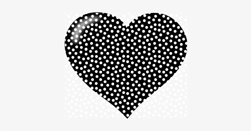 Heart Black And White Black - Teacher Appreciation Week Thank You Tags, transparent png download