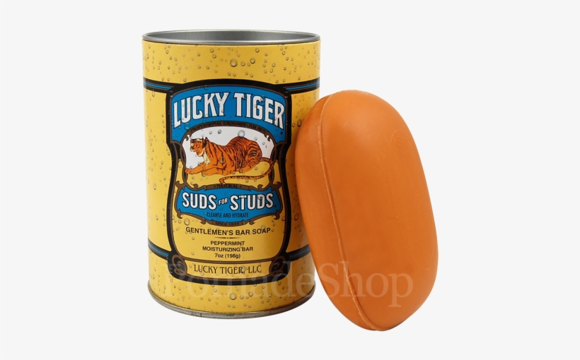 Lucky Tiger Suds For Studs Soap - Lucky Tiger Suds For Studs Soap Peppermint Moisturising, transparent png download