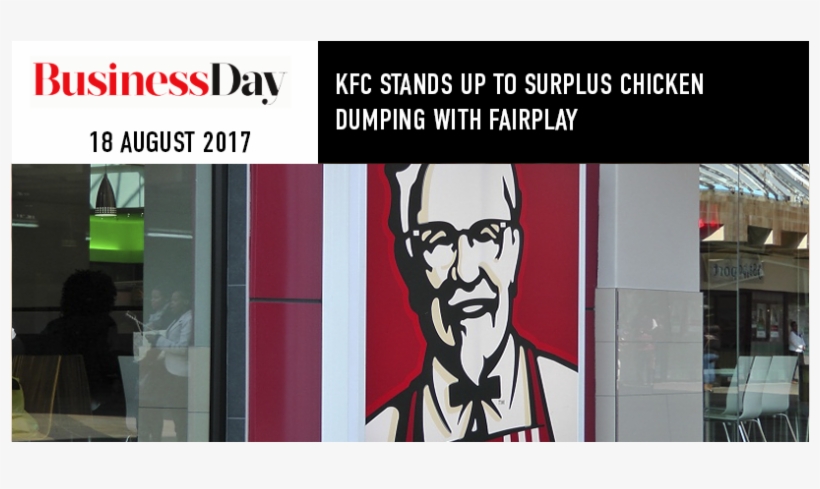 Kfc Stands Up To Surplus Chicken Dumping With Fairplay - Hindu Business Line, transparent png download