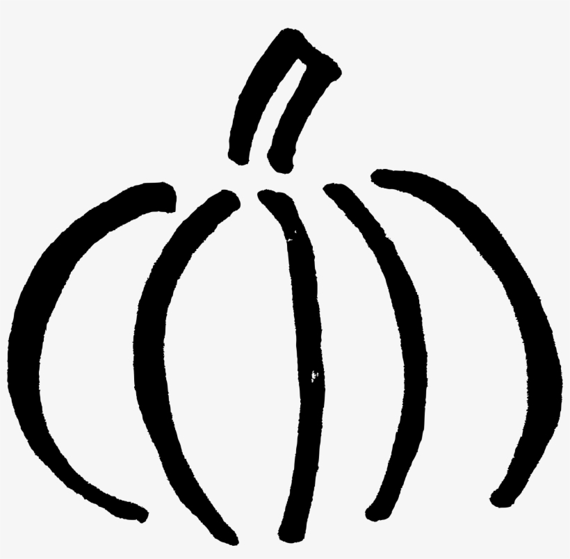 This Free Icons Png Design Of Hand Drawn Pumpkin Clipart, transparent png download