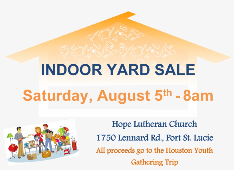 Indoor Yard Sale - Advertise With Us, transparent png download