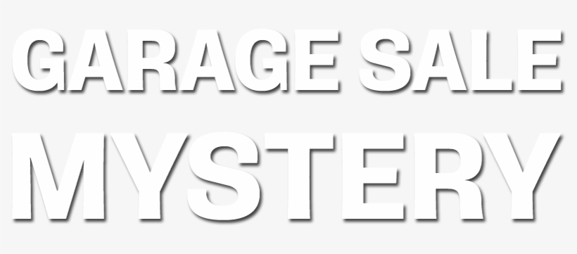 Garage Sale Mystery Image - Logo Garage Sale Mystery, transparent png download
